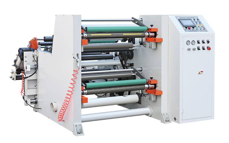 Masina de taiat si rebobinat hartie (Slitter-rewinder)